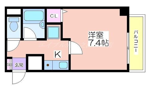 アネックス北島の物件間取画像